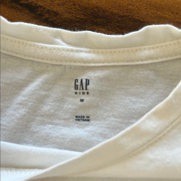 GAP White Long Sleeve Tee Essential Comfort - Picture 3 of 7